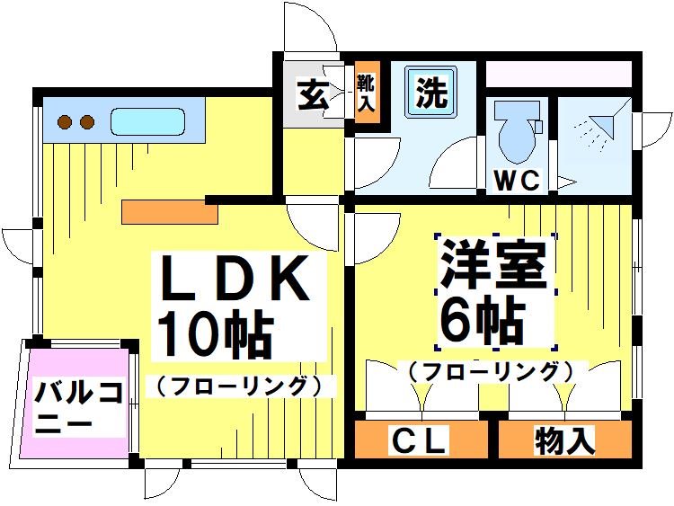 パティオアゼリー 間取り