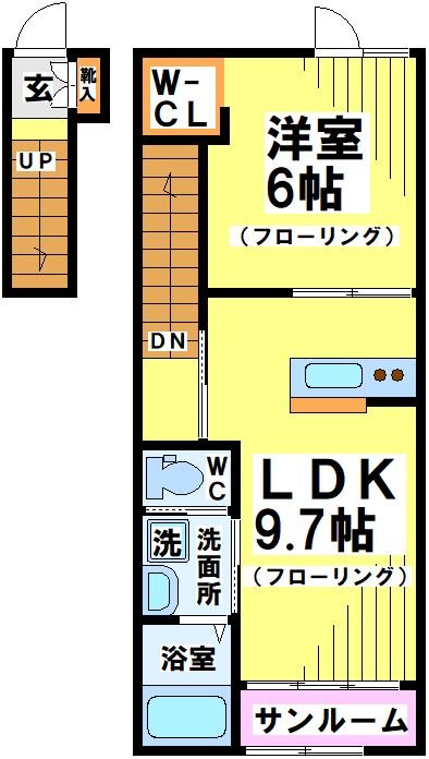 エスポワールⅠ  間取り