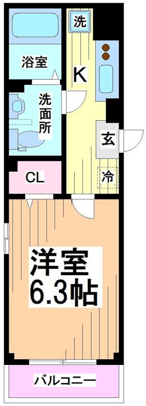 代々木パークハイム 間取り