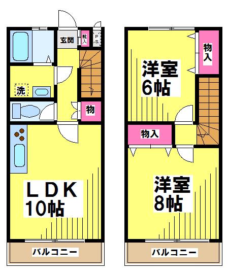 プラトウ西野川 間取り