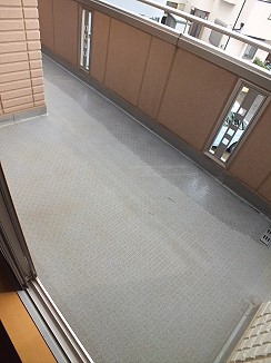 ボヌール ベランダ