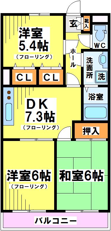 エスポワール 間取り