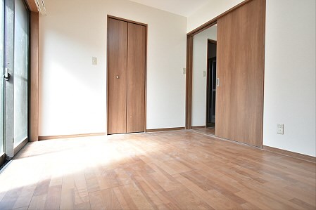 白糸台貸家 ベッドルーム