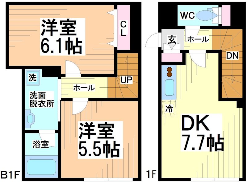 LEGALAND笹塚 間取り