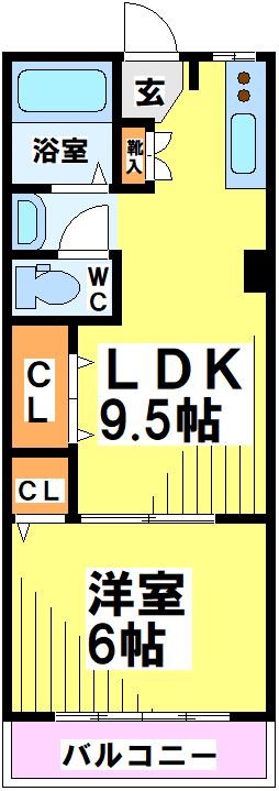 ニューコマコーポ 間取り