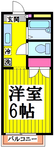 ステーションサイド柴崎　 間取り