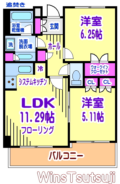 クラッサ調布 間取り