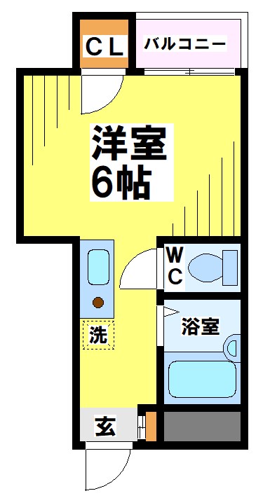 シャルム北多磨 間取り