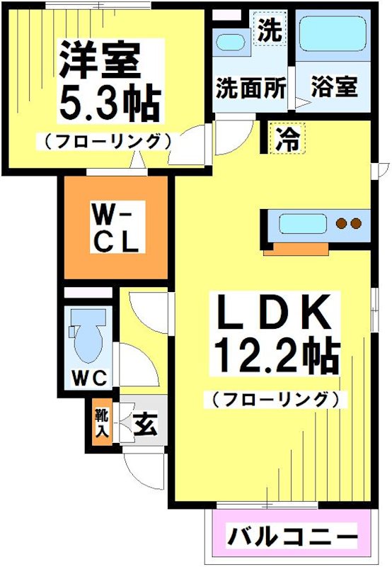 アケボノⅡ 間取り