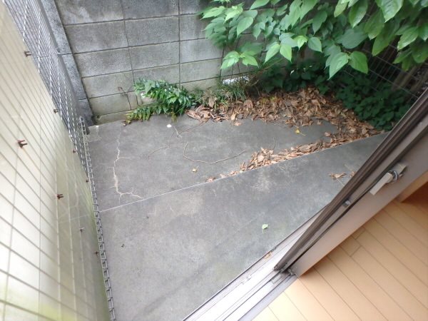 グリュックスクレー ベランダ