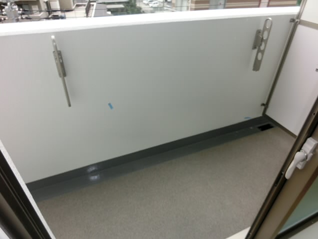 カンパニュラ　 ベランダ