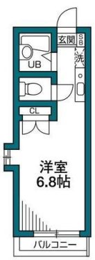 デューン仙川 間取り図