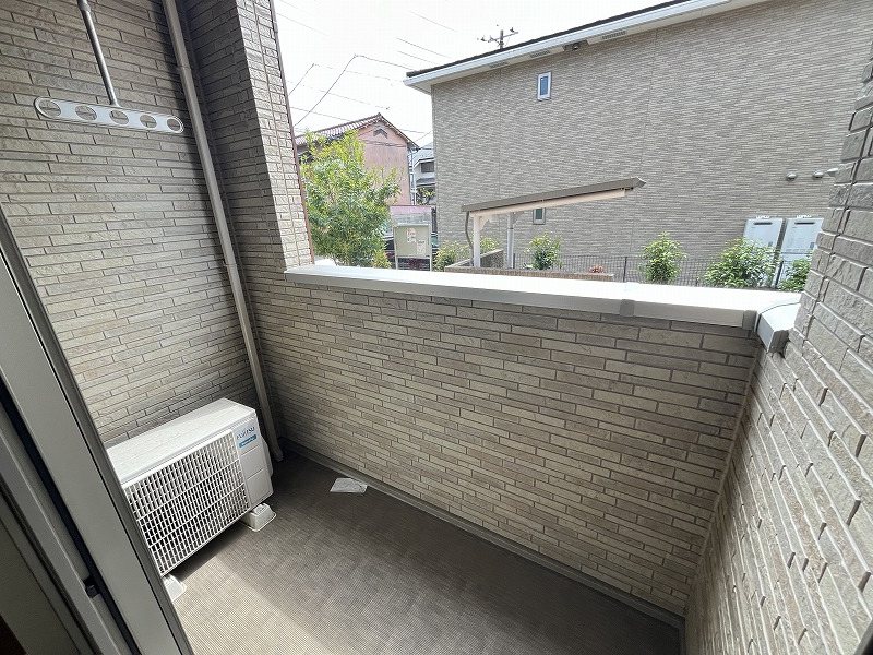 フラットエイトⅡ ベランダ