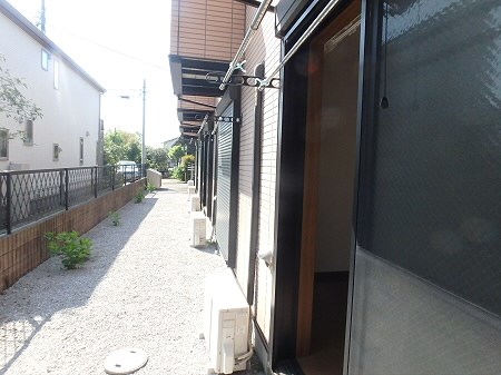 アムール里 ベランダ