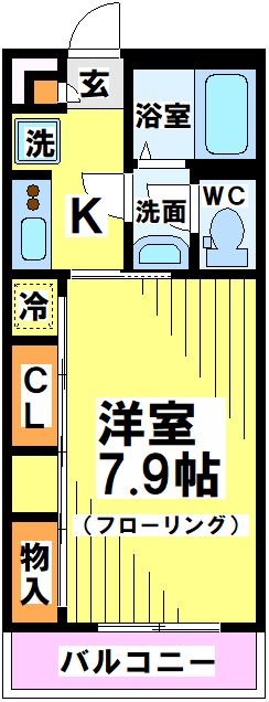 リブリ・調布 間取り