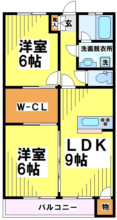 第1ドリームハイツ  間取り