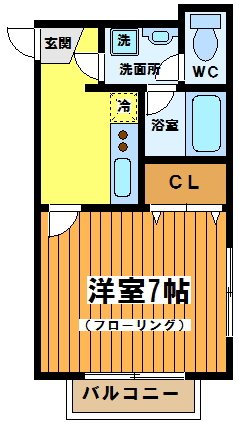 ガーネットハイツ 間取り