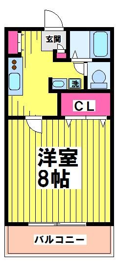 プランタン飛田給　 間取り
