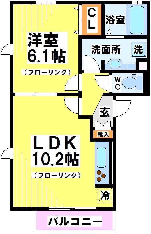 プランドール  間取り