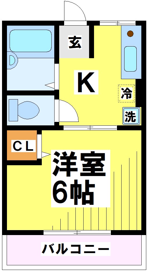 シティハイム小林 間取り