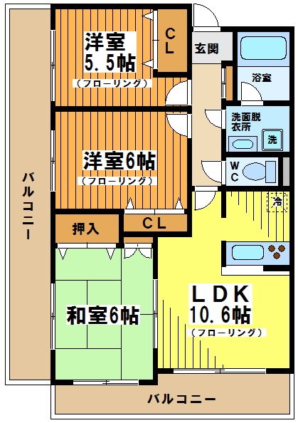 パークエレガンスＫＴ 間取り