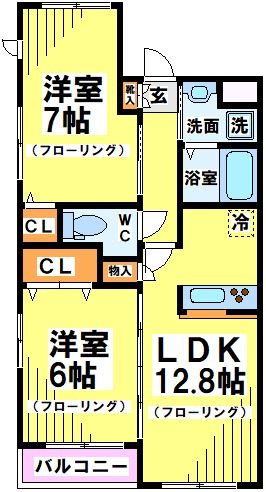 ベルコリーヌ 間取り