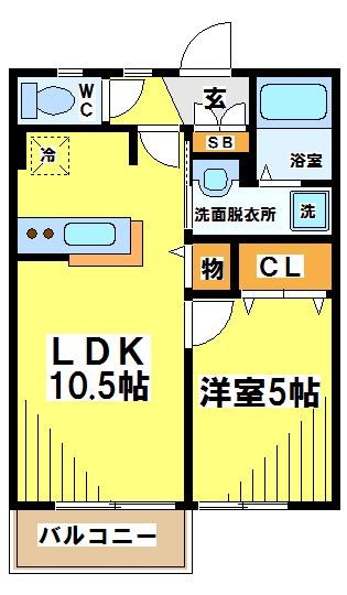 ガーデンヒルズ　 間取り