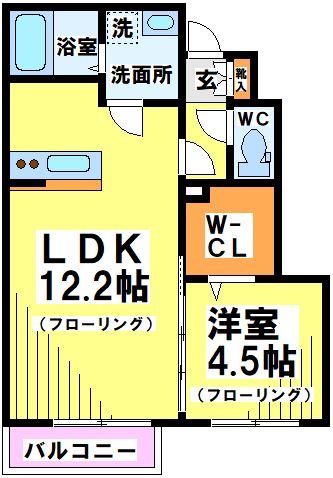 アケボノⅠ 間取り