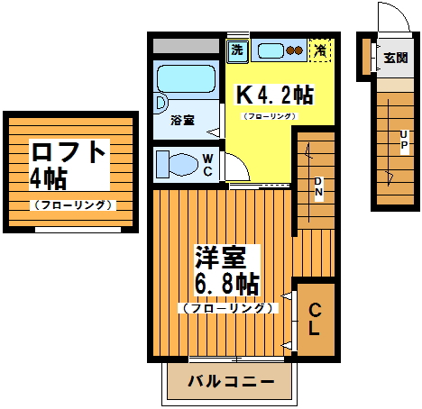 SHUKURA菊野台（シュクラ） 207号室 間取り