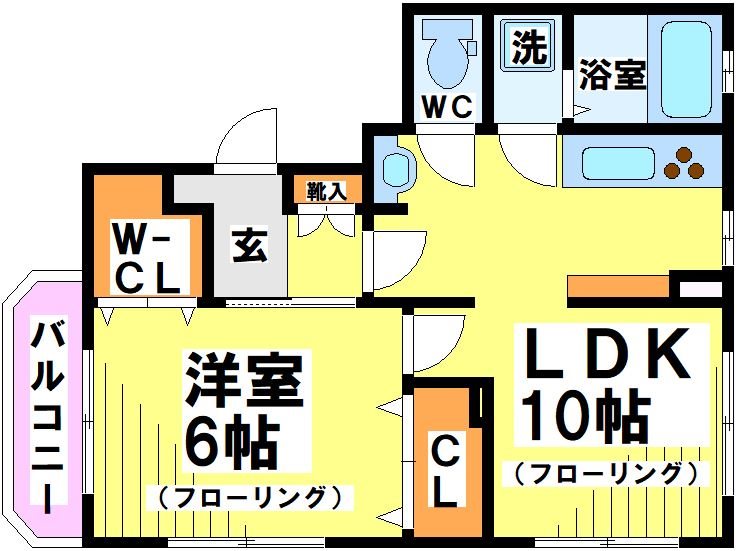 ワービル給田 間取り