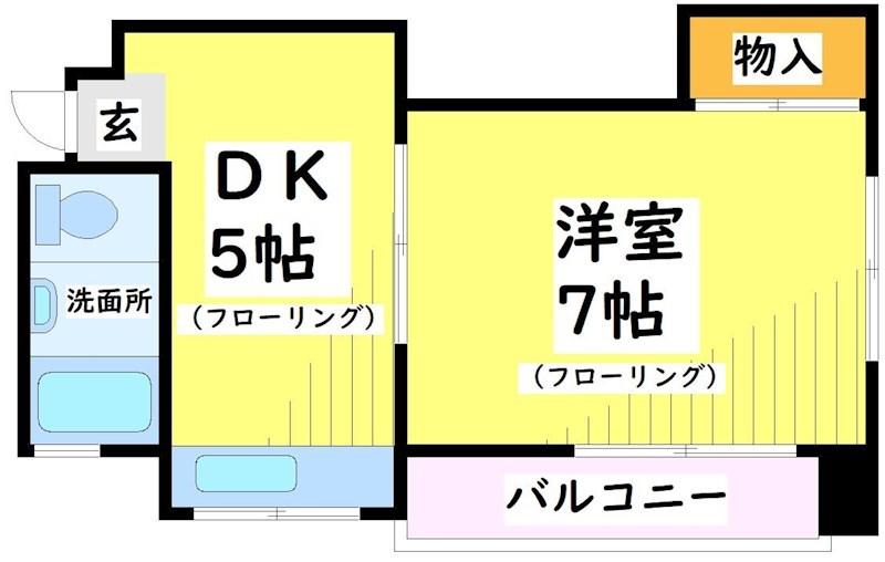 東京都世田谷区南烏山６丁目6 間取り
