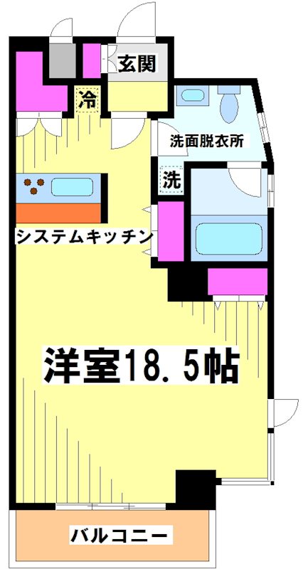 つつじヶ丘エクセルハイツⅣ 間取り