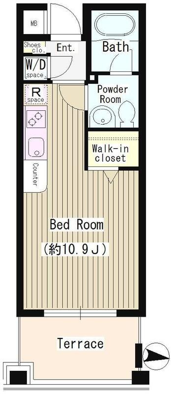 メゾン２１ 109号室 間取り
