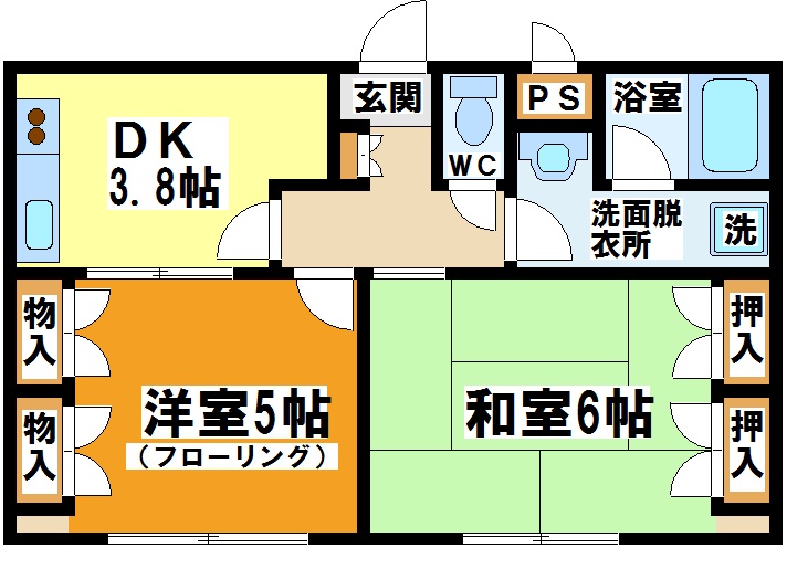 栄和第２ビル 間取り図