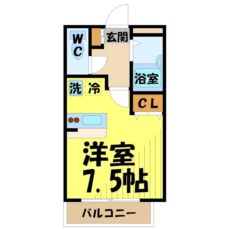 ルポゼ調布 間取り