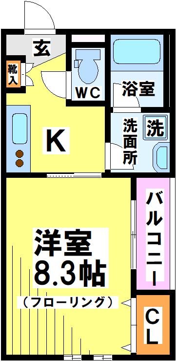 La Hermosa（ラ・エルモーサ） 間取り
