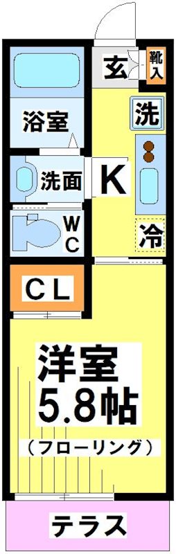 若葉町タウンハウス 間取り