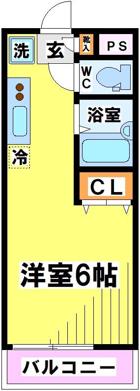 ソアーヴェ 209号室 間取り