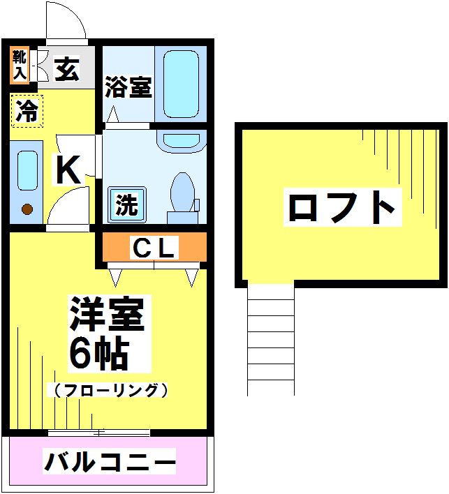 NSGATEつつじヶ丘 間取り