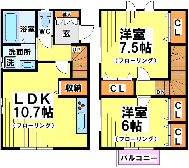 ＮＩＣＯ菊野台 間取り