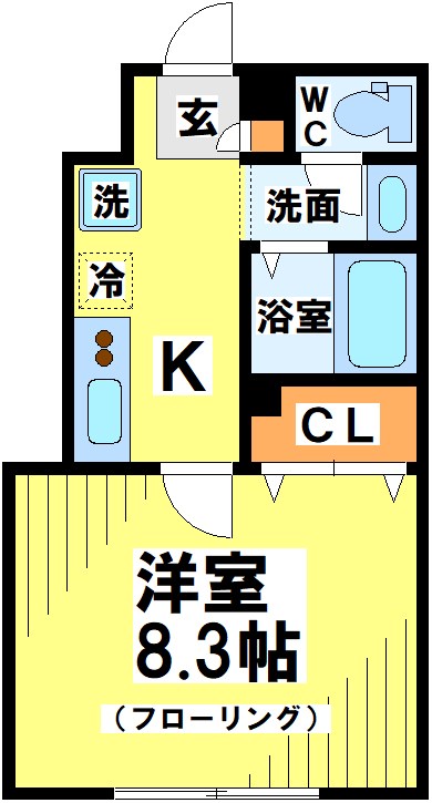 サニーコートマルヤマ 間取り図