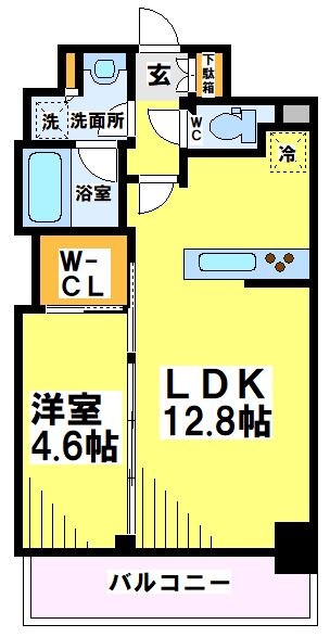 東京都杉並区下高井戸４丁目 間取り