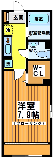 Cerisier Chofu 間取り図