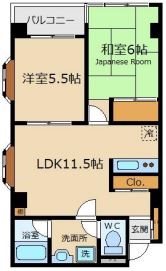 ハイム山広A棟 間取り