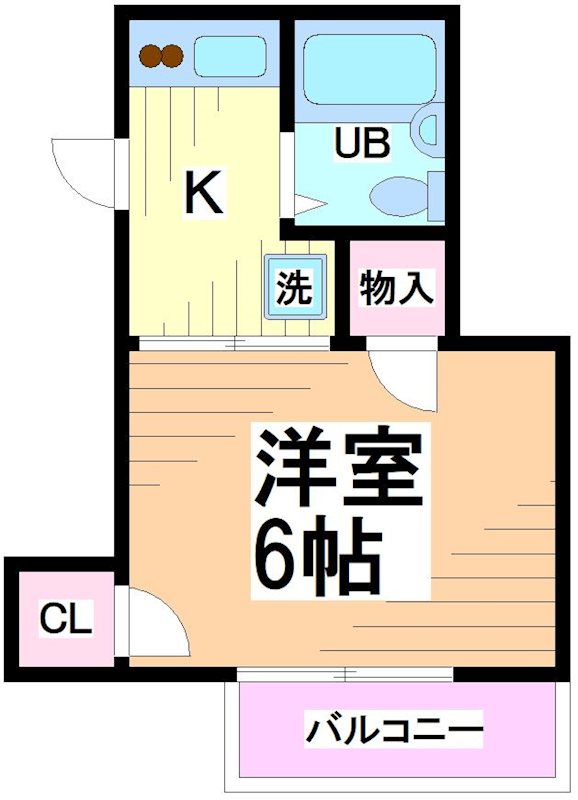 コーポフジ 間取り