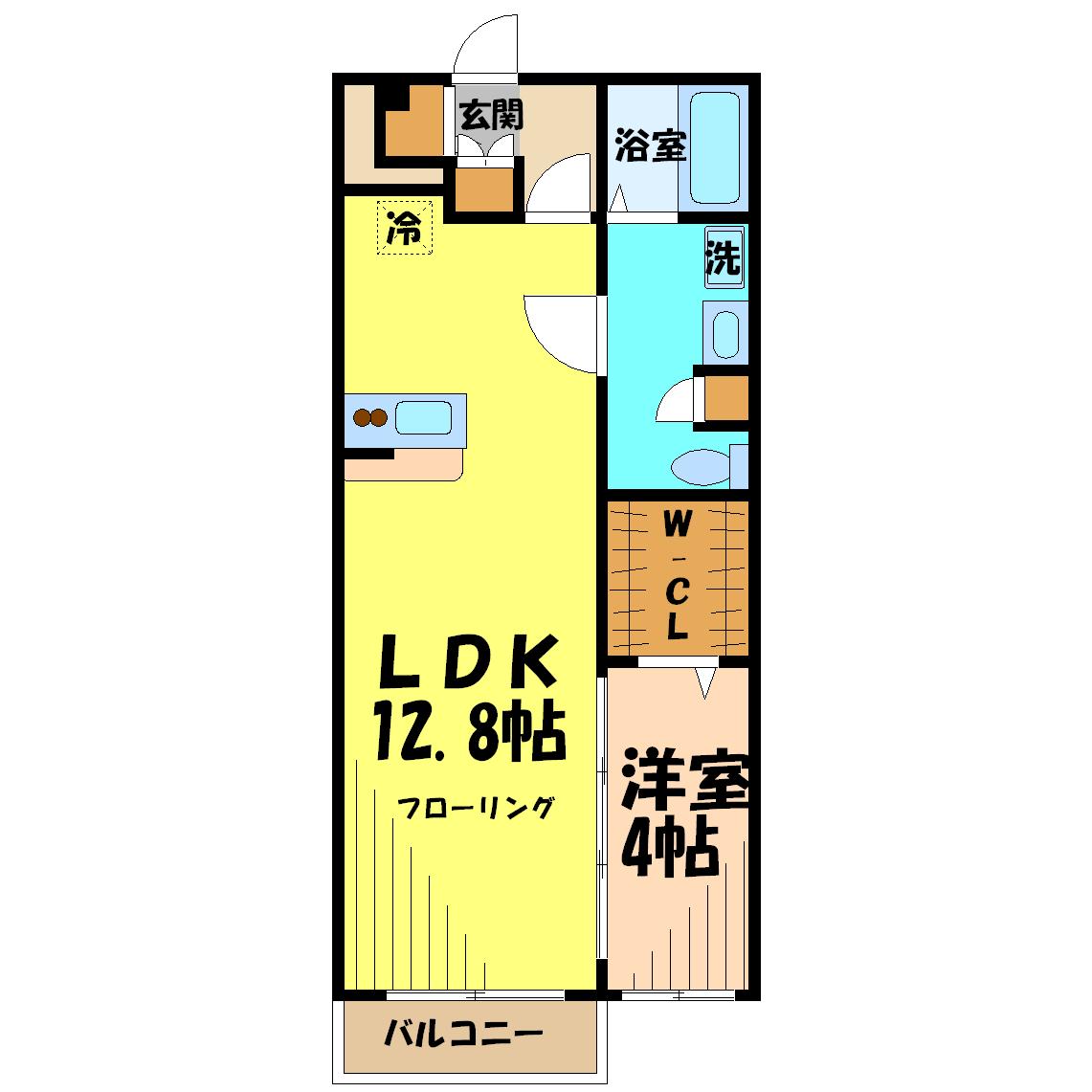 ヴェルドミール  間取り