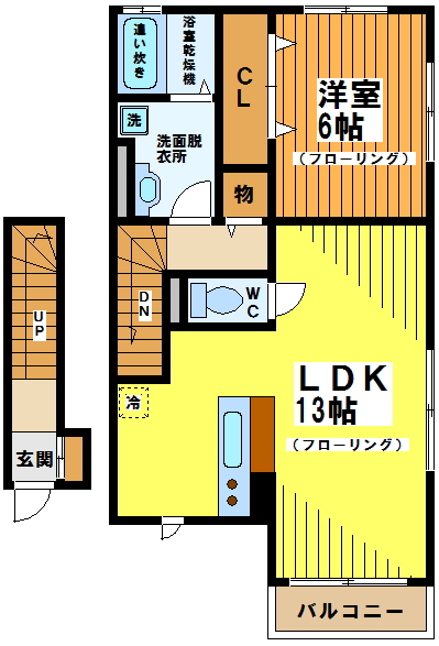 アケボノⅥ 間取り