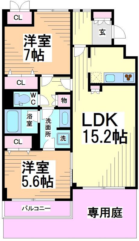ガーデン杉並方南　 間取り