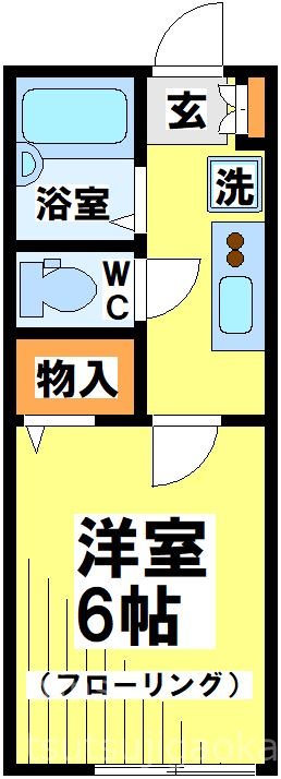 国領ロイヤルＤ 103号室 間取り