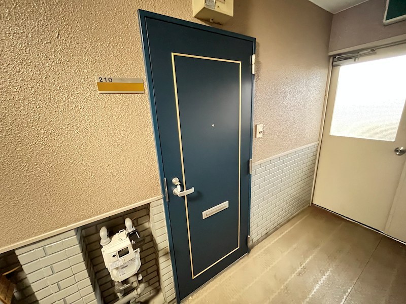 サホダコーポNO1 玄関